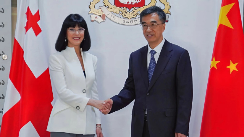 თეა ახვლედიანი ჩინეთის სახალხო რესპუბლიკის ეთნიკურ საკითხთა ეროვნული კომისიის კომისარს შეხვდა