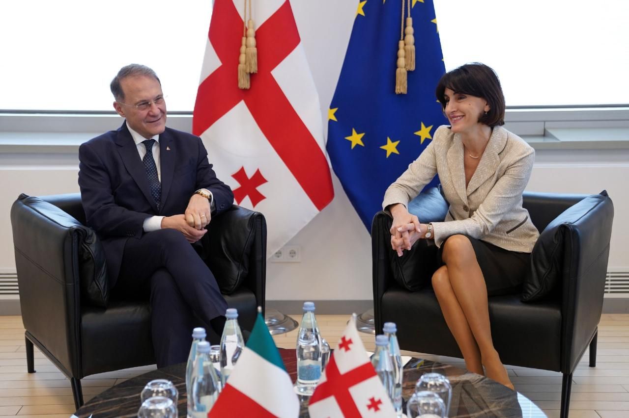 მაკა ბოჭორიშვილი იტალიის რესპუბლიკის საგარეო საქმეთა მინისტრის მოადგილეს შეხვდა