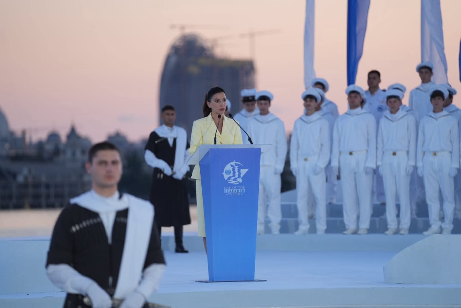 მარიამ ქვრივიშვილი: ქართველი მეზღვაურები დღეს მსოფლიოს წამყვან ფლოტებში წარმატებით საქმიანობენ და თავიანთი პროფესიონალიზმით ადასტურებენ, რომ საქართველო ძლიერი საზღვაო ტრადიციების ქვეყანაა