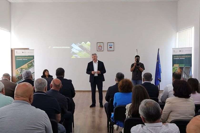 კახეთის რეგიონში „აგროთანადაფინანსების სახელმწიფო პროგრამის“ პრეზენტაცია გაიმართა