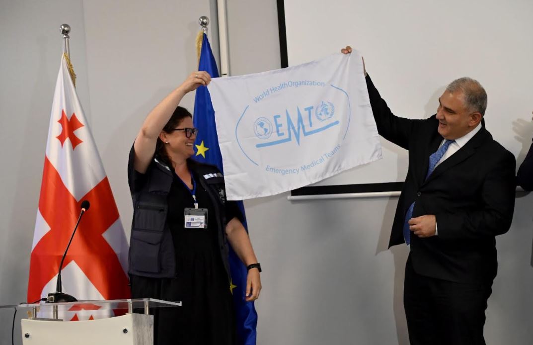 ჯანდაცვის სამინისტრო – საქართველოს გადაუდებელი სამედიცინო დახმარების გუნდს საერთაშორისო კლასიფიკაცია მიენიჭა