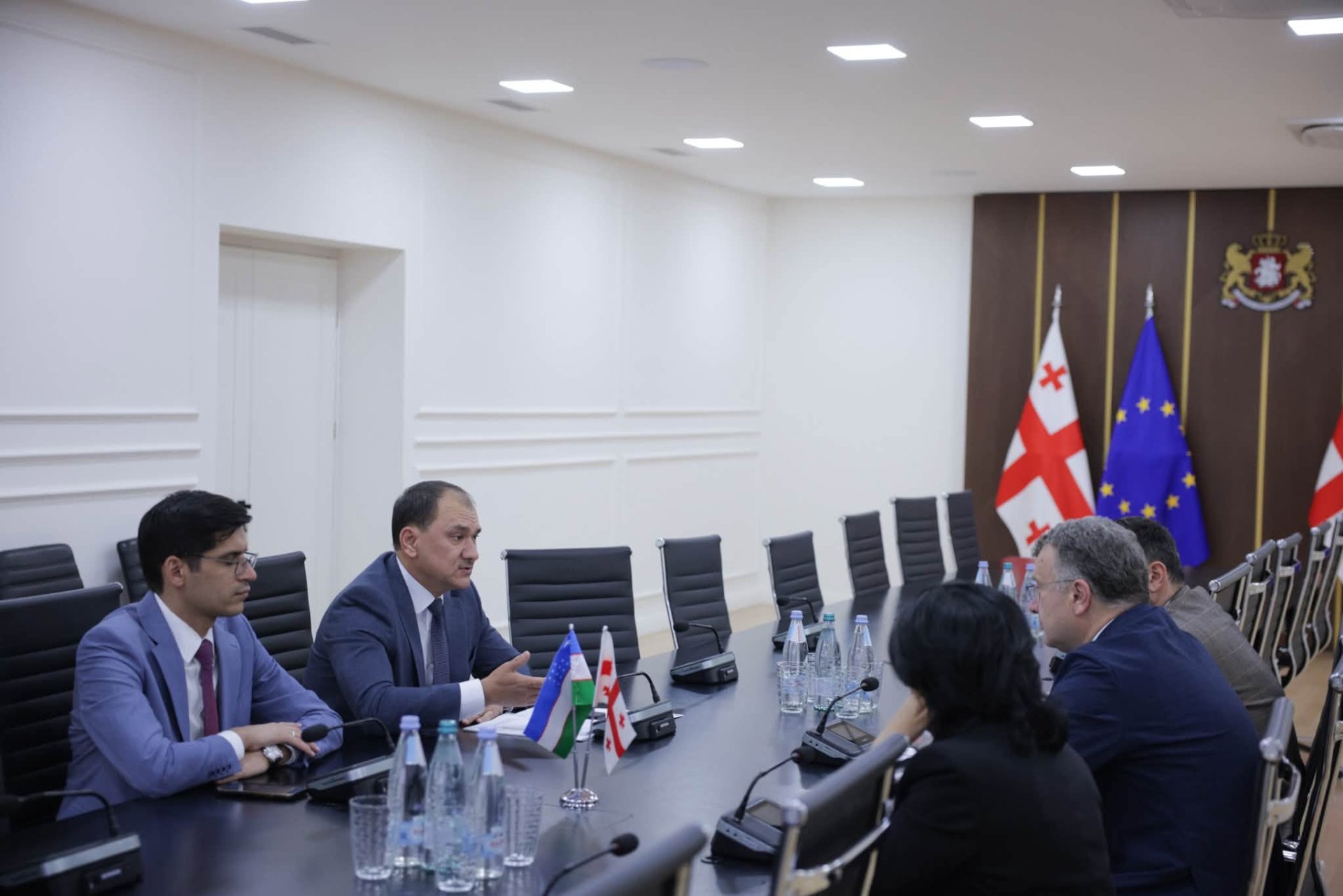 ლაშა დოლიძე უზბეკეთის სოფლის მეურნეობის მინისტრის მოადგილეს შეხვდა