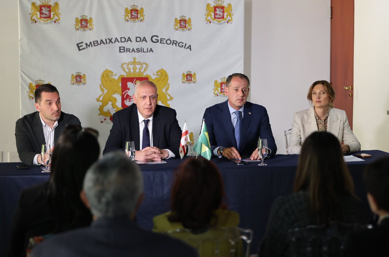 ბრაზილიის ფედერაციულ რესპუბლიკაში საქართველოს საელჩოში კულტურული პროგრამის წარდგენასთან დაკავშირებით, პრესკონფერენცია გაიმართა.