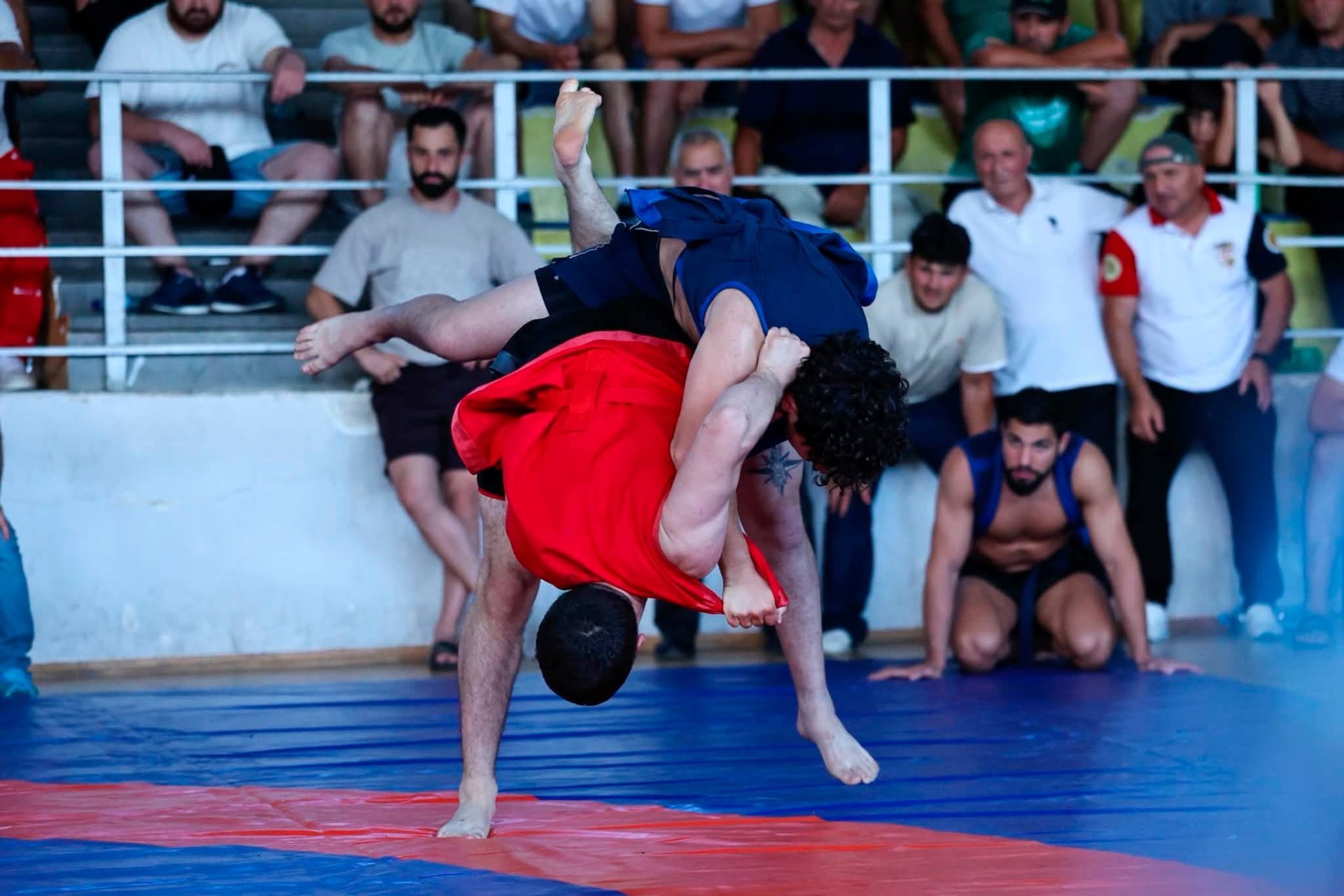 სპორტის მინისტრის მოადგილე ქართული ჭიდაობის ტურნირს დაესწრო