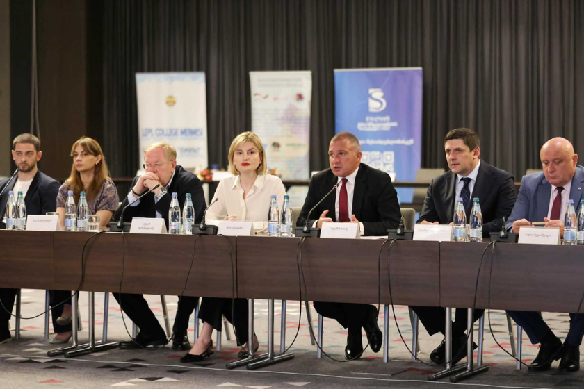 ინფრასტრუქტურის სამინისტროს ორგანიზებით სამშენებლო სექტორისა და პროფესიული განათლების წარმომადგენლების სამუშაო შეხვედრა გაიმართა
