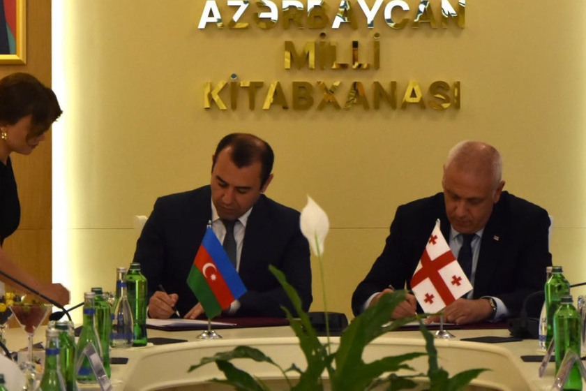 ბაქოში საქართველოსა და აზერბაიჯანის რესპუბლიკის კულტურის სამინისტროებს შორის თანამშრომლობის საკითხებზე შექმნილი სამუშაო ჯგუფის მესამე შეხვედრა გაიმართა