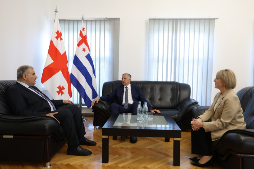 მიხეილ სარჯველაძე აჭარის ავტონომიური რესპუბლიკის მთავრობის თავმჯდომარესა და ჯანდაცვის მინისტრს შეხვდა