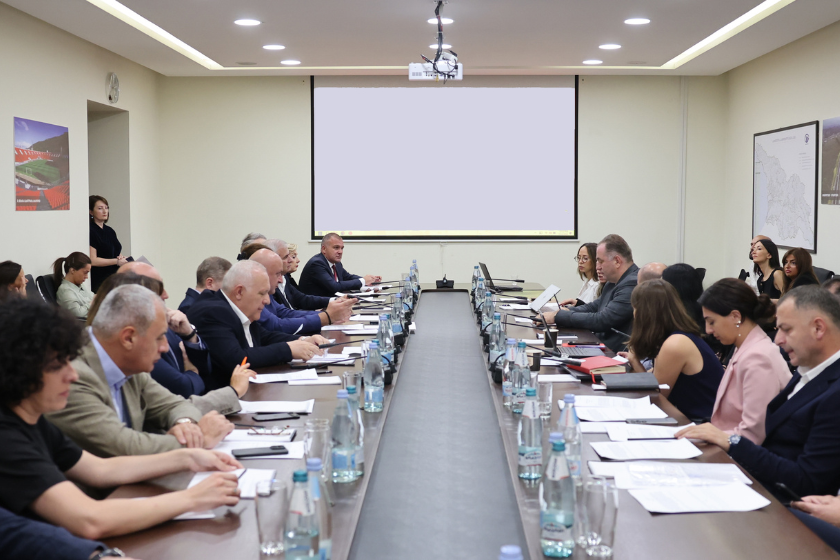 ინფრასტრუქტურის სამინისტროში რუსთავის, გურჯაანის, წალენჯიხისა და ზესტაფონის მუნიციპალიტეტებში განსახორციელებელი პროექტების არქიტექტურული კონცეფციები განიხილეს