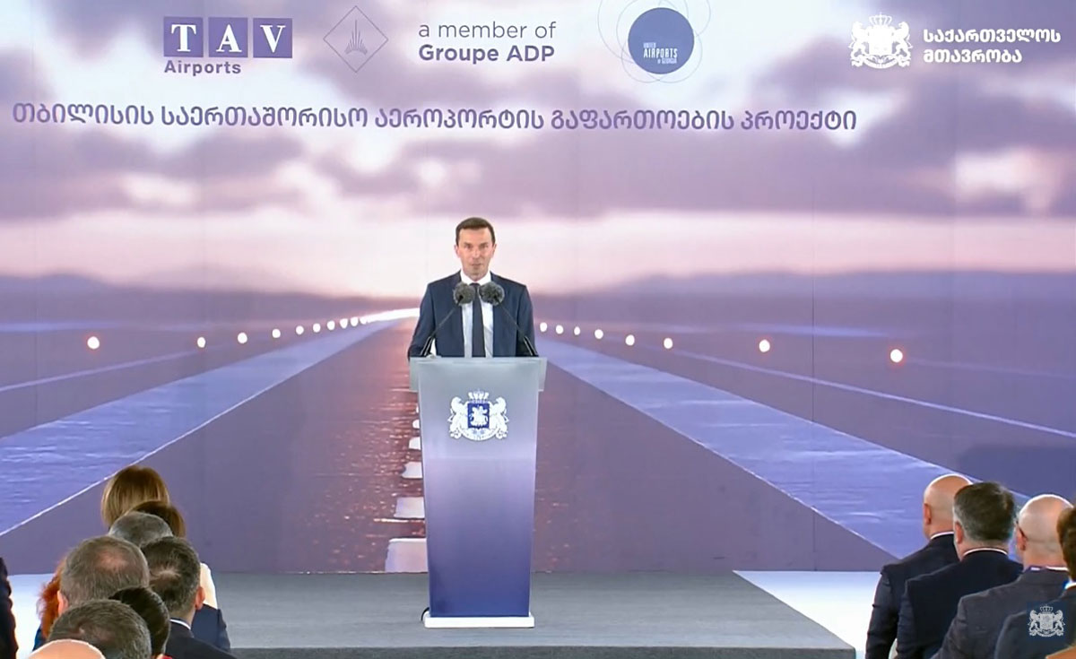 ფრენკ მერეიდე – თბილისის აეროპორტის გაფართოების პროექტი ჩვენთვის დიდი პატივია, 27 ქვეყანაში ვართ წარმოდგენილი და ყველაზე სწრაფი განვითარება საქართველოდან იკვეთება