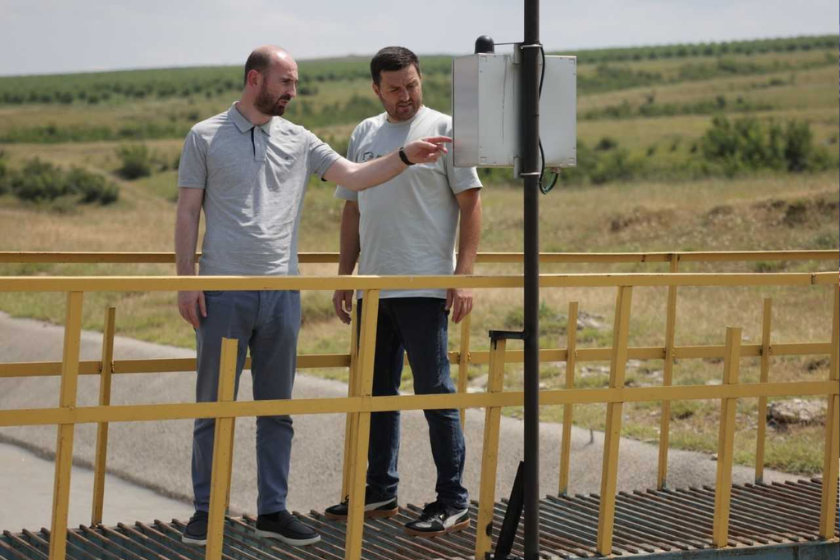 „საქართველოს მელიორაციის“ კომერციული დირექტორი საგარეჯოს მუნიციპალიტეტში რწყვის პროცესს გაეცნო