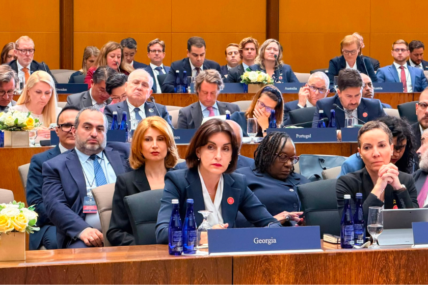 მაკა ბოჭორიშვილი ვაშინგტონში „პოლიტიკური ტერორიზმის ხელახალი გააქტიურების შესახებ“ მინისტერიალზე სიტყვით გამოვიდა