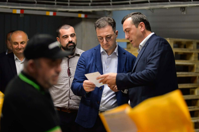დავით სონღულაშვილი: თანამედროვე სტანდარტებით აღჭურვილი ადგილობრივი წარმოება ქმნის ახალ შესაძლებლობებს ფერმერებისთვის