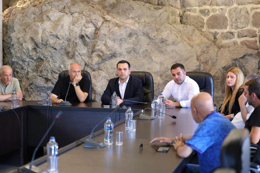 ვარლამ წიკლაური საქართველოს ეროვნული მუზეუმის გენერალურ დირექტორს დავით ლორთქიფანიძეს შეხვდა