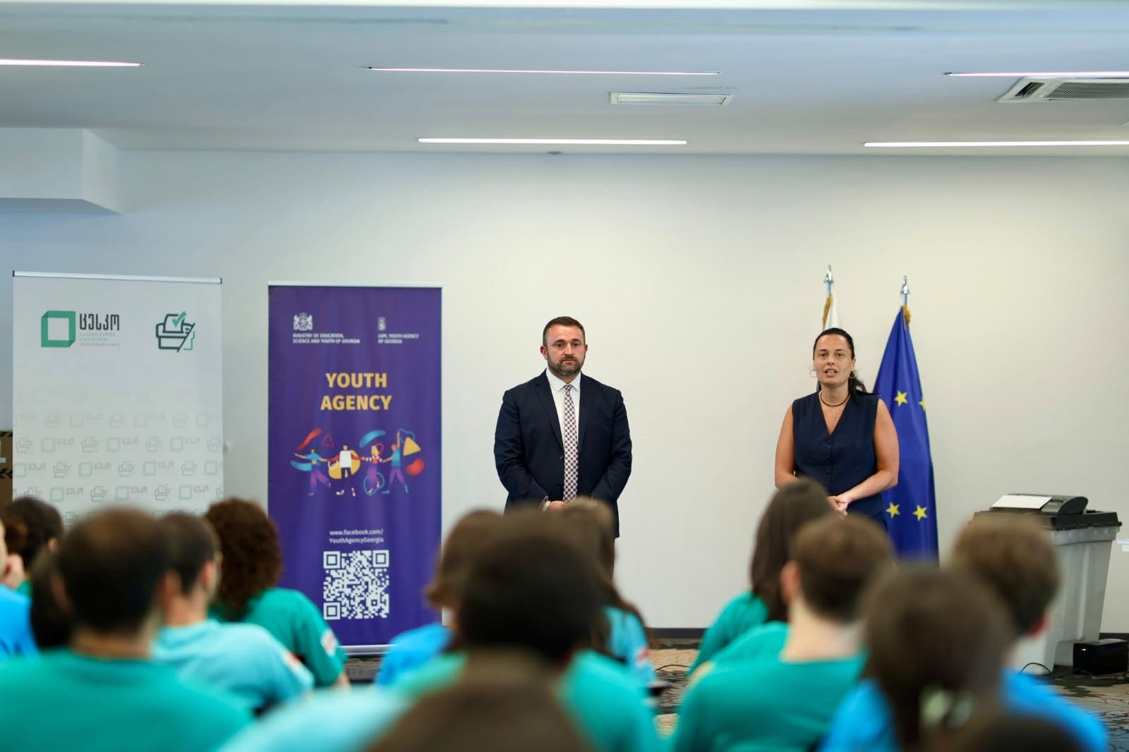 ცესკოს თავმჯდომარე ყვარლის ახალგაზრდული ბანაკის მონაწილეებს შეხვდა