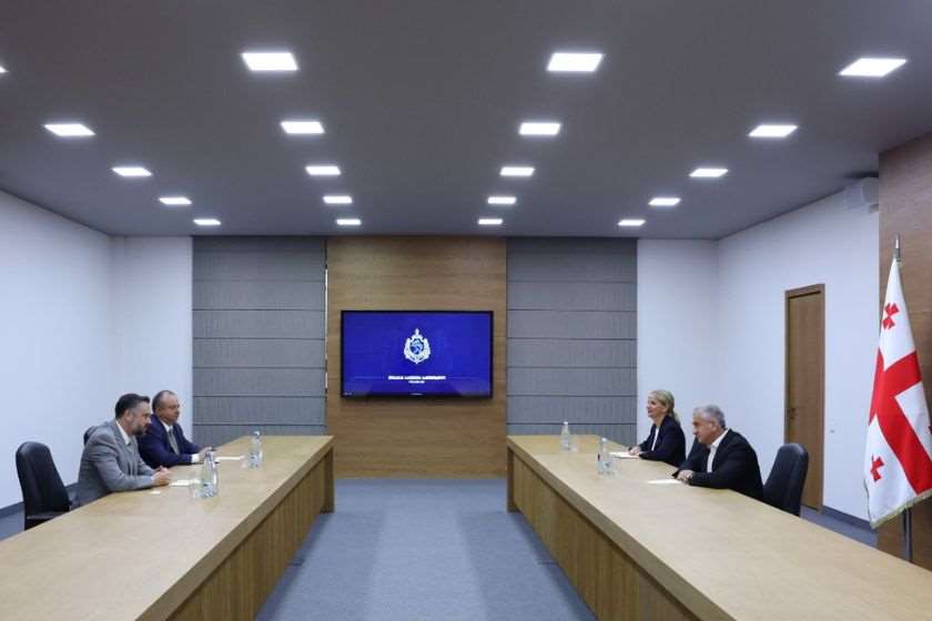 სტრატეგიული მილსადენების დაცვის დეპარტამენტის დირექტორი საქართველოში აშშ-ის საელჩოს რეგიონალური უსაფრთხოების ოფიცერს შეხვდა