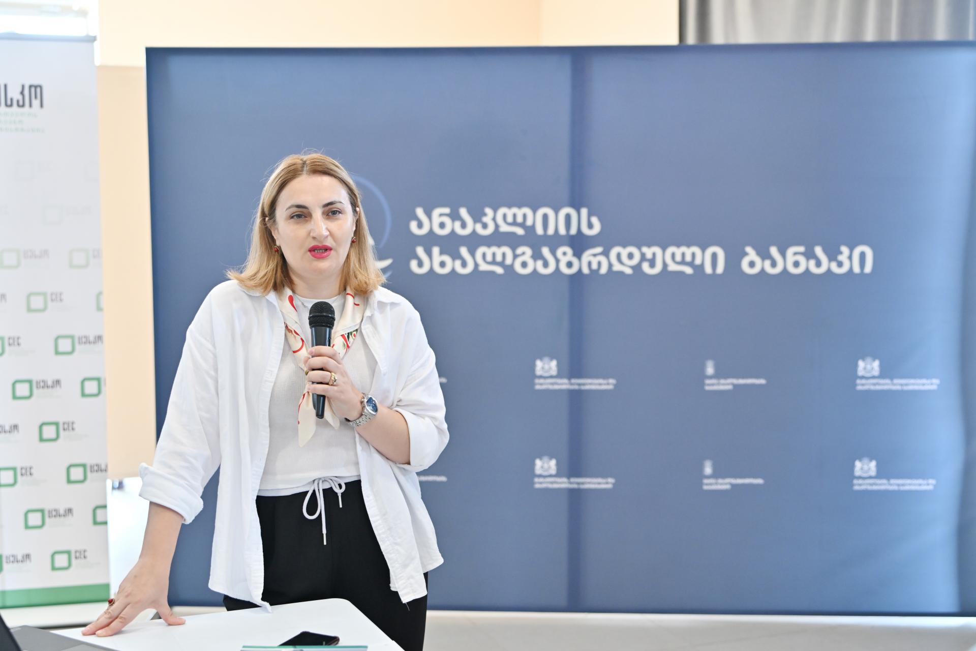ფოთის საოლქო საარჩევნო კომისიის შეხვედრა ანაკლიის ახალგაზრდული ბანაკის მონაწილეებთან