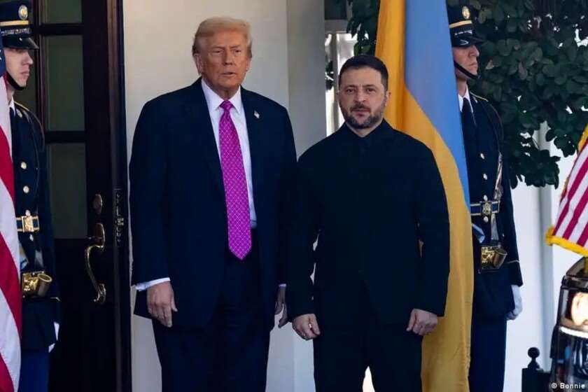 თეთრ სახლში დონალდ ტრამპისა და ვოლოდიმირ ზელენსკის შეხვედრა დაიწყო