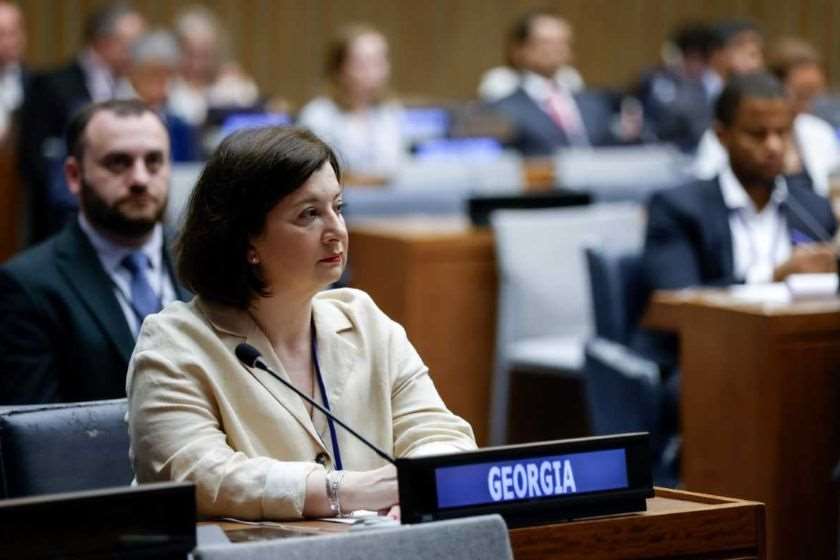 იუსტიციის მინისტრის მოადგილე თამარ ზოდელავა გაერო-ს გლობალური ღონისძიების თემატურ სესიებში მონაწილეობს