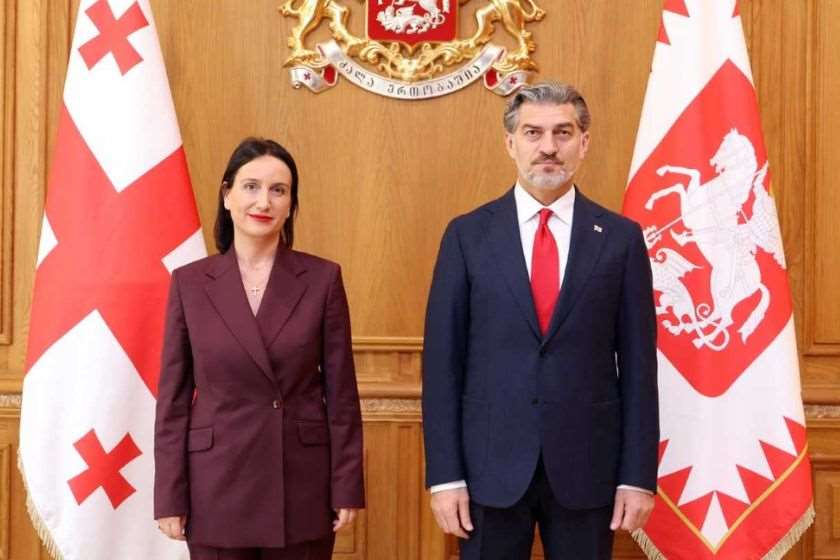 საქართველოს პრეზიდენტი, მიხეილ ყაველაშვილი ლატვიის რესპუბლიკაში საქართველოს ახლად დანიშნულ საგანგებო და სრულუფლებიან ელჩს, ანა აბულაძეს შეხვდა