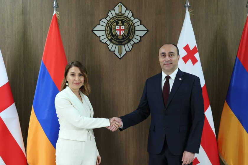 სახელმწიფო უსაფრთხოების სამსახურის უფროსმა გეკა გელაძემ სომხეთის რესპუბლიკის საგარეო დაზვერვის სამსახურის უფროსს, ქრისტინე გრიგორიანს უმასპინძლა