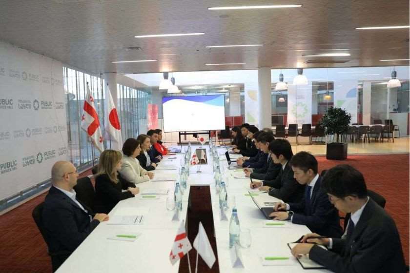 იუსტიციის მინისტრის მოადგილეებმა იაპონიის ციფრული სააგენტოს დელეგაციას უმასპინძლეს