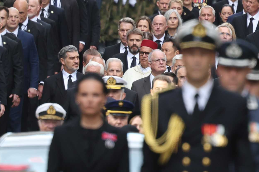 საქართველოს პრეზიდენტი, მიხეილ ყაველაშვილი, მეუღლესთან, თამარ ბაგრატიონთან ერთად, ნორვეგიის მეფის, მისი უდიდებულესობა ჰარალდ V-ის სახელმწიფო დაკრძალვის ცერემონიას დაესწრო