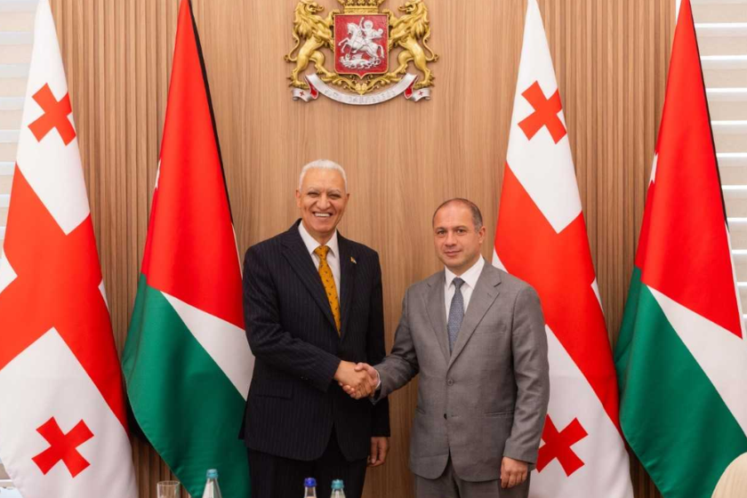 გივი მიქანაძე იორდანიის ჰაშემიტური სამეფოს საპარლამენტო დელეგაციას შეხვდა