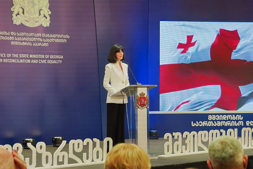 სახელმწიფო მინისტრის აპარატის ორგანიზებით, მშვიდობის საერთაშორისო დღესთან დაკავშირებული მაღალი დონის ღონისძიება სახელწოდებით „ახალგაზრდები მშვიდობისთვის“ გაიმართა