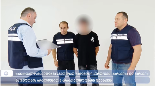 სამართალდამცველებმა ჯგუფურად ჩადენილი ქურდობის, ძარცვისა და ძარცვის მცდელობის ბრალდებით 6 არასრულწლოვანი დააკავეს