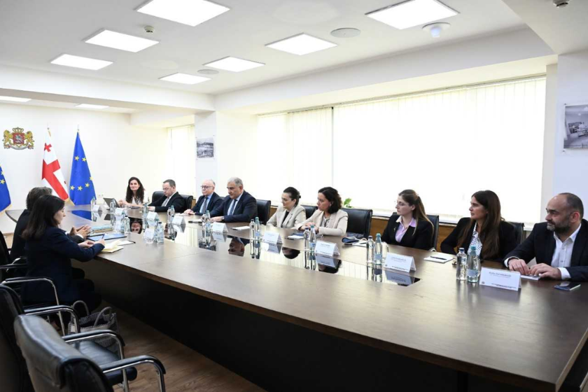 მიხეილ სარჯველაძე ჯანმრთელობის მსოფლიო ორგანიზაციის საქართველოს წარმომადგენლობის ახალ დირექტორ ჟოაო ბრედას შეხვდა