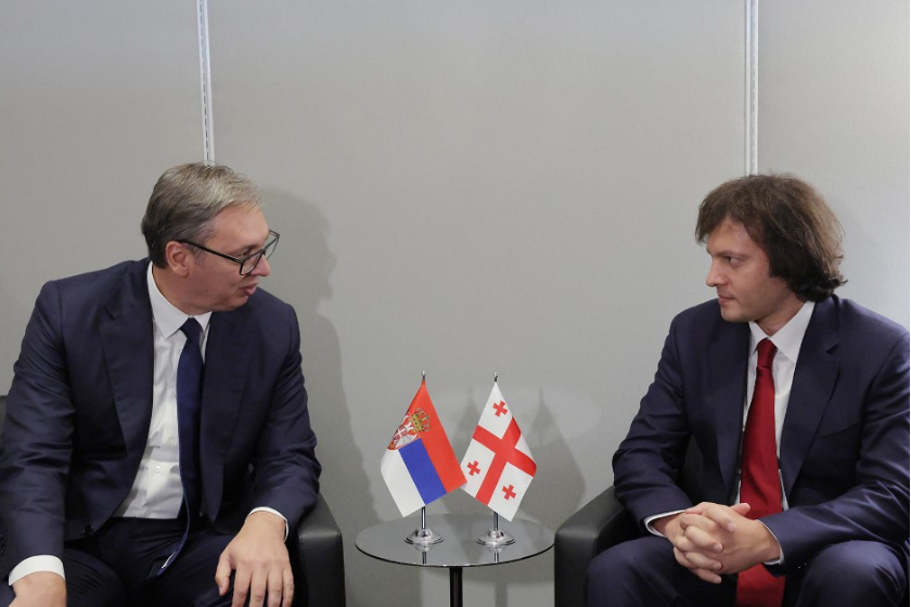 ირაკლი კობახიძე: კონსტრუქციული შეხვედრა მქონდა სერბეთის პრეზიდენტ ალექსანდარ ვუჩიჩთან, ვისაუბრეთ საქართველო-სერბეთის ურთიერთობებსა და თანამშრომლობის შემდგომი გაძლიერების შესაძლებლობებზე