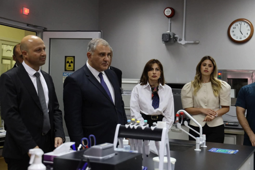სომხეთში ოფიციალური ვიზიტის ფარგლებში მიხეილ სარჯველაძე სომხეთის ჯანდაცვის მინისტრ ანაჰიტ ავანესიანს შეხვდა