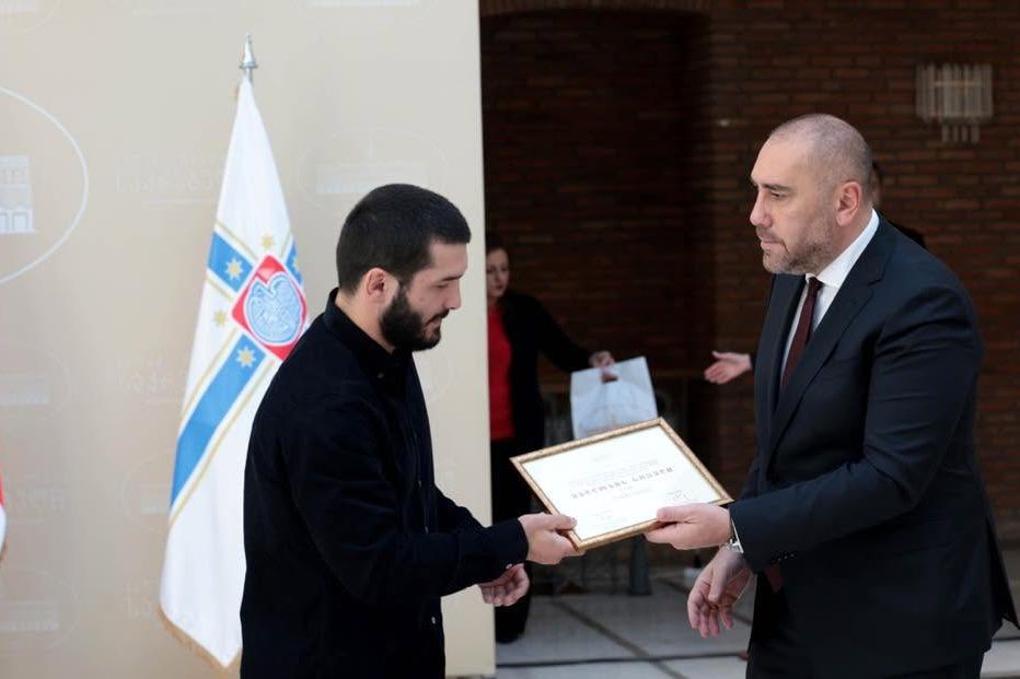 თბილისის საკრებულოში საქართველოს პარაძიუდოს ნაკრებს უმასპინძლეს
