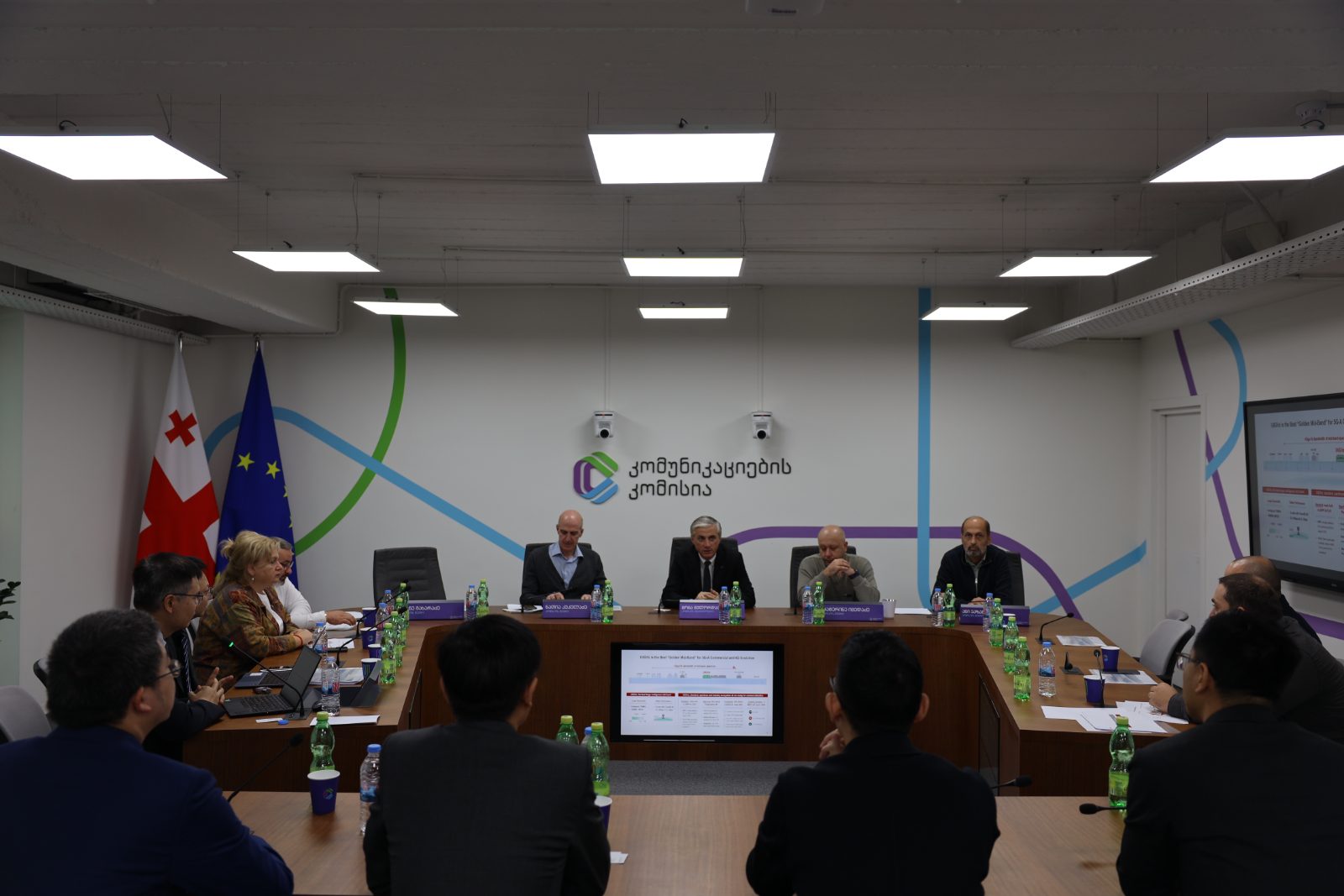ComCom-ის თავმჯდომარე გოგა გულორდავა „ჰუავეის“ რეგიონულ თავმჯდომარეს, ჯანგ სიუგუის შეხვდა