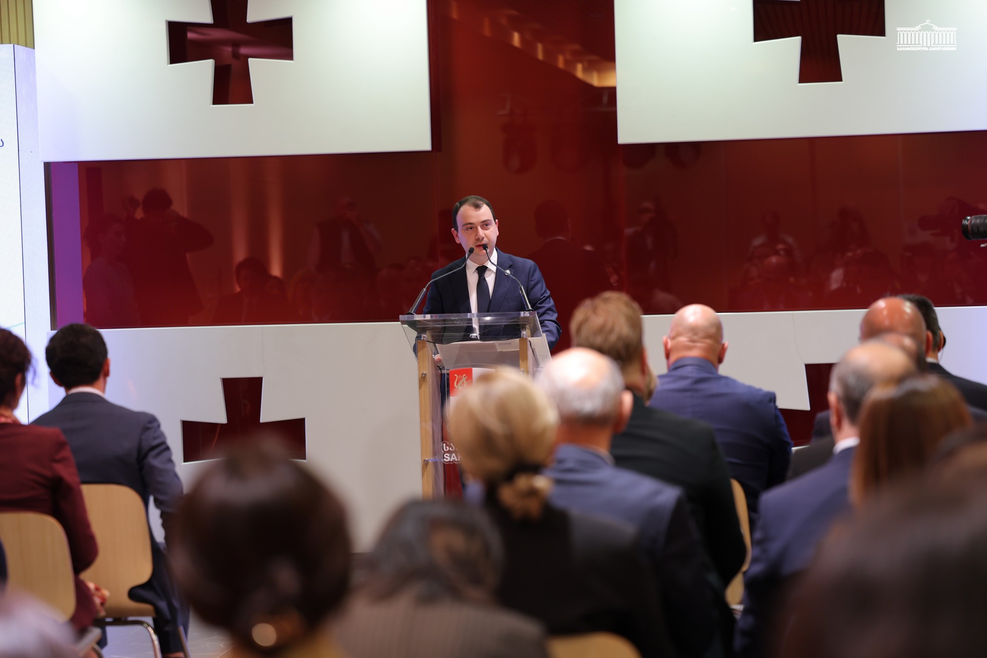 გიორგი ჩაკვეტაძე ინტელექტუალური საკუთრების სწავლებისა და გადამზადების ახალი ცენტრის გახსნის ღონისძიებაზე სიტყვით გამოვიდა
