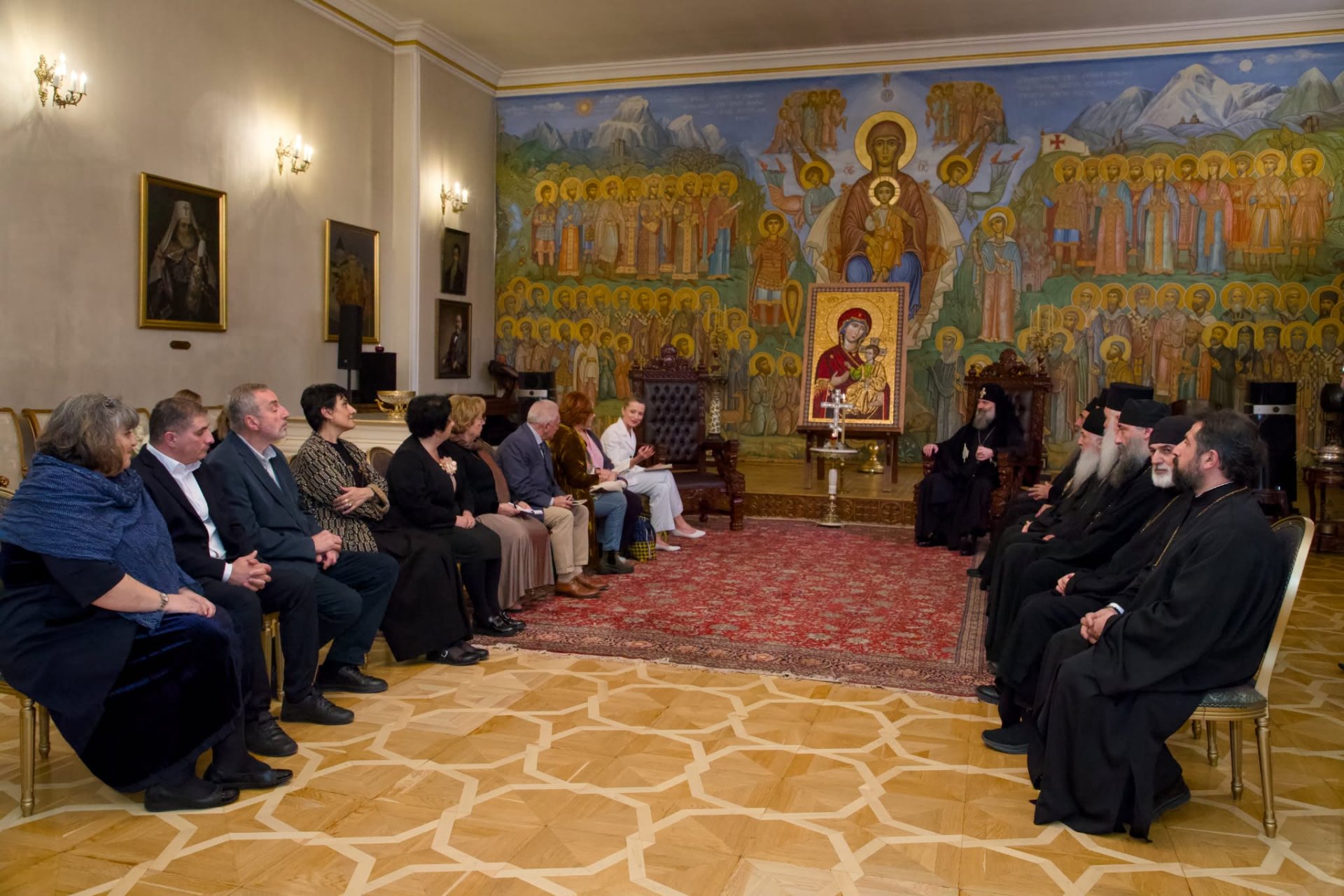 სრულიად საქართველოს კათოლიკოს-პატრიარქმა UNESCO-სა და მისი მრჩეველი ორგანოების: ICOMOS-ისა და ICCROM-ის ექსპერტთა დელეგაცია მიიღო