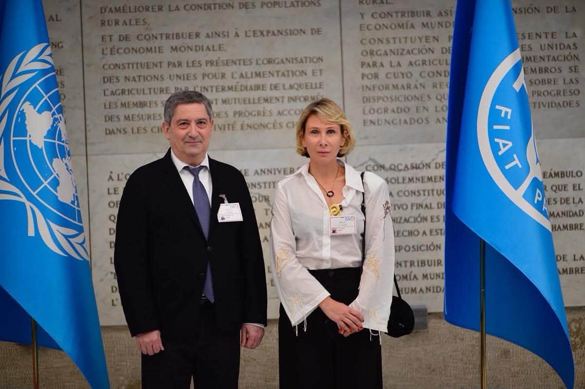 ნინო წილოსანი და გელა სამხარაული რომში სურსათის მსოფლიო ფორუმში მონაწილეობენ
