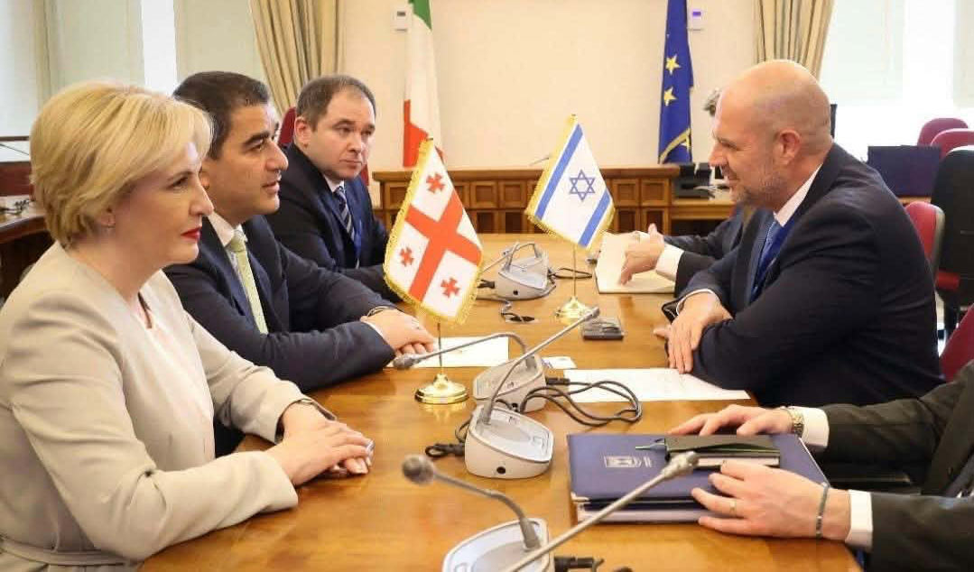 შალვა პაპუაშვილი ისრაელის პარლამენტის თავმჯდომარეს, ამირ ოჰანას შეხვდა
