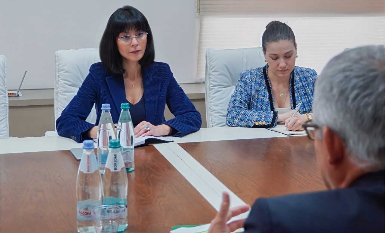 თეა ახვლედიანმა სამხრეთ კავკასიაში ეუთო-ს სპეციალურ წარმომადგენელთან კრისტოფ შპეტისთან შეხვედრა გამართა
