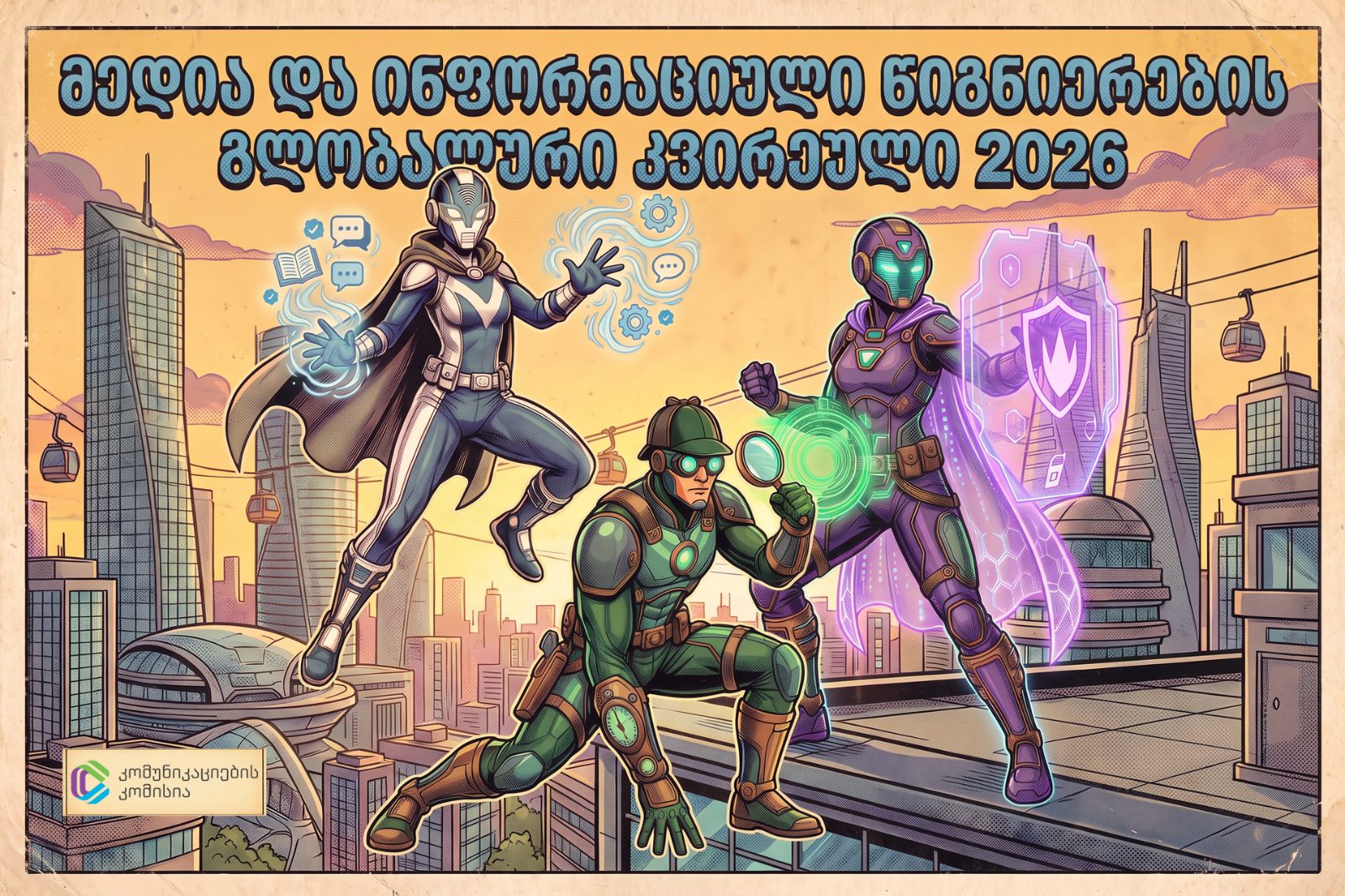 ComCom მედია და ინფორმაციული წიგნიერების გლობალურ კვირეულს უკვე მეექვსედ უერთდება