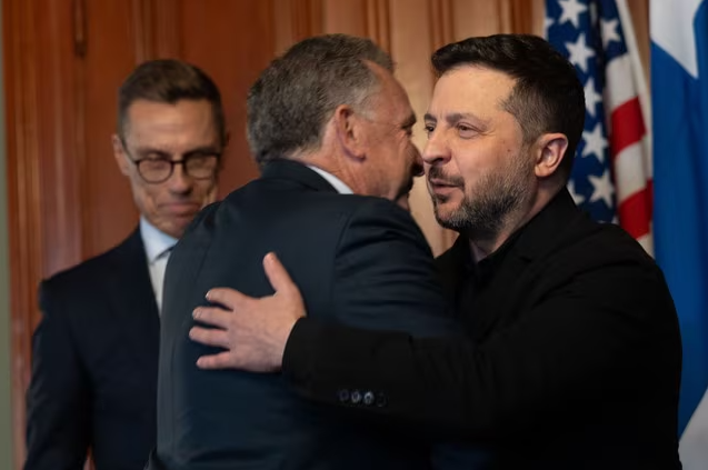 ოსლოში სტივ უიტკოფისა და ვოლოდიმირ ზელენსკის შეხვედრა მიმდინარეობს