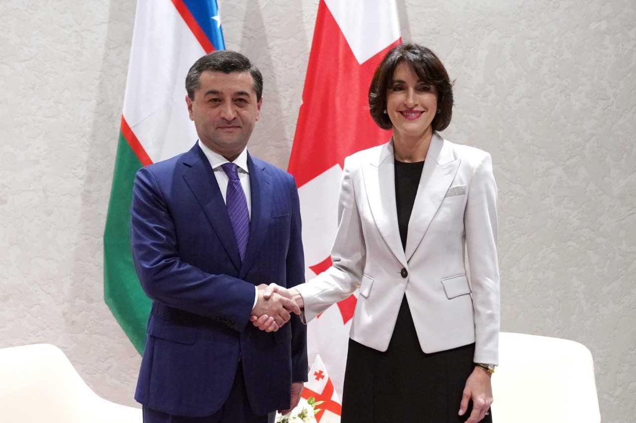 მაკა ბოჭორიშვილი უზბეკეთის საგარეო საქმეთა მინისტრს ბახტიორ საიდოვს შეხვდა
