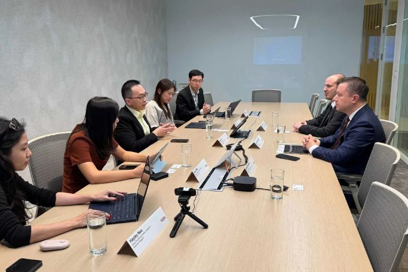 ეკონომიკისა და მდგრადი განვითარების მინისტრის მოადგილე ირაკლი ნადარეიშვილი სინგაპურის საწარმოთა განვითარების სააგენტოს მმართველი დირექტორის მოადგილეს შეხვდა