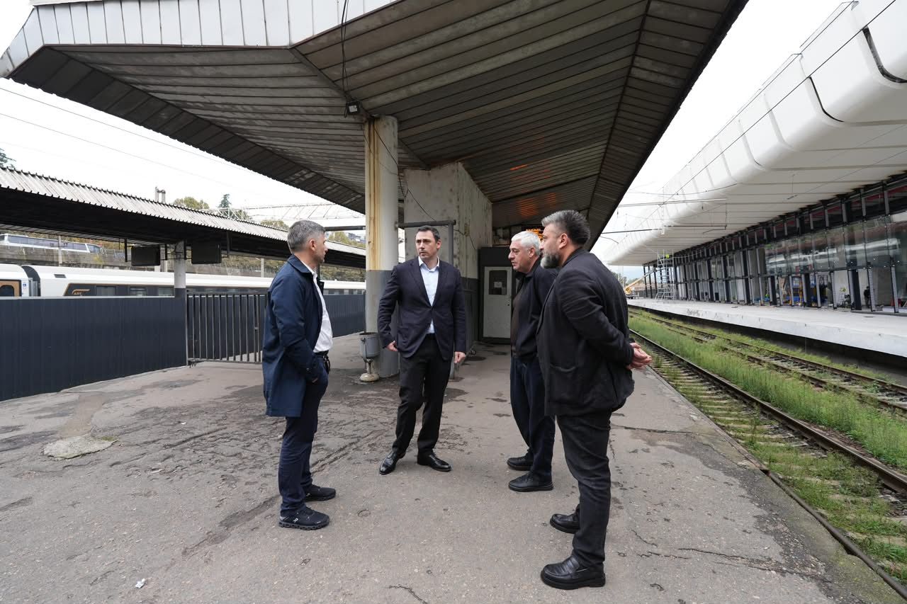 ლაშა აბაშიძე: გეგმაში გვაქვს გავაკეთოთ სრულიად თანამედროვე ტიპის თბილისის ცენტრალური რკინიგზის სადგური
